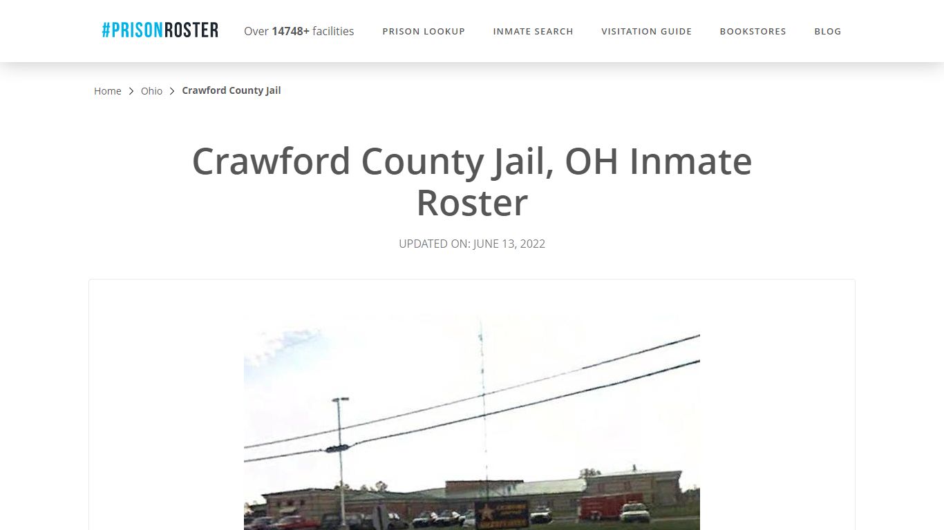 Crawford County Jail, OH Inmate Roster - Prisonroster